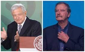 AMLO desea pronta recuperación a Fox y Martha