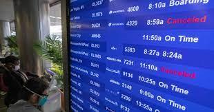 Cancelaciones y reprogramación de vuelos por ómicron