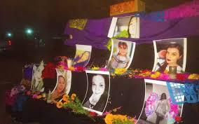 Colectivas feministas levantan altar de muertos para pedir justicia ante feminicidios