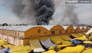 Incendia el Mercado de Sonora en la CDMX