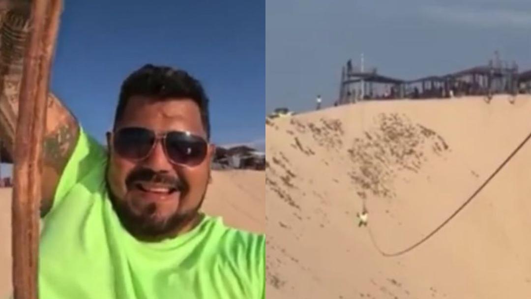 VIDEO | Un hombre falleció cuando le lanzó de una tirolesa en Brasil