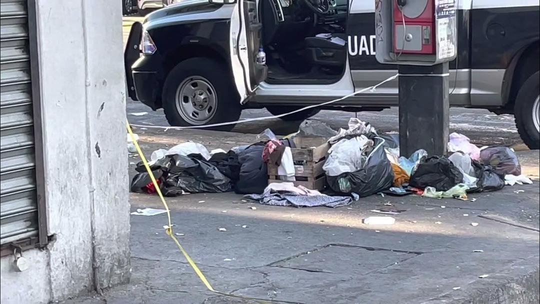 Localizan un feto en la Av. Javier Mina y calle Leona Vicario en la colonia San Juan de Dios
