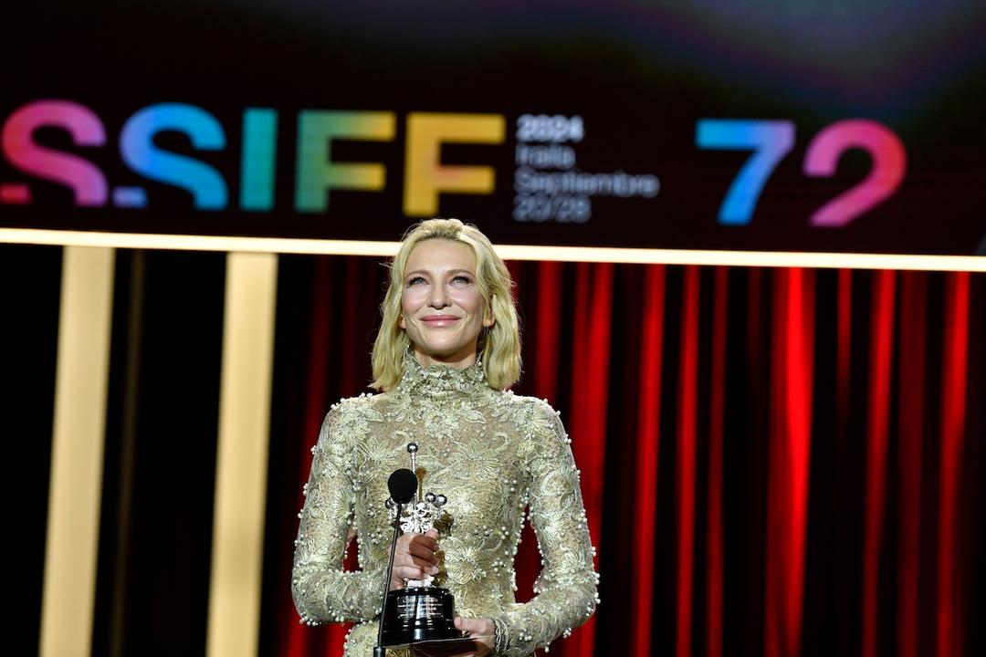 Cate Blanchett recibe el Premio Donostia en el Festival de Cine de San Sebastián