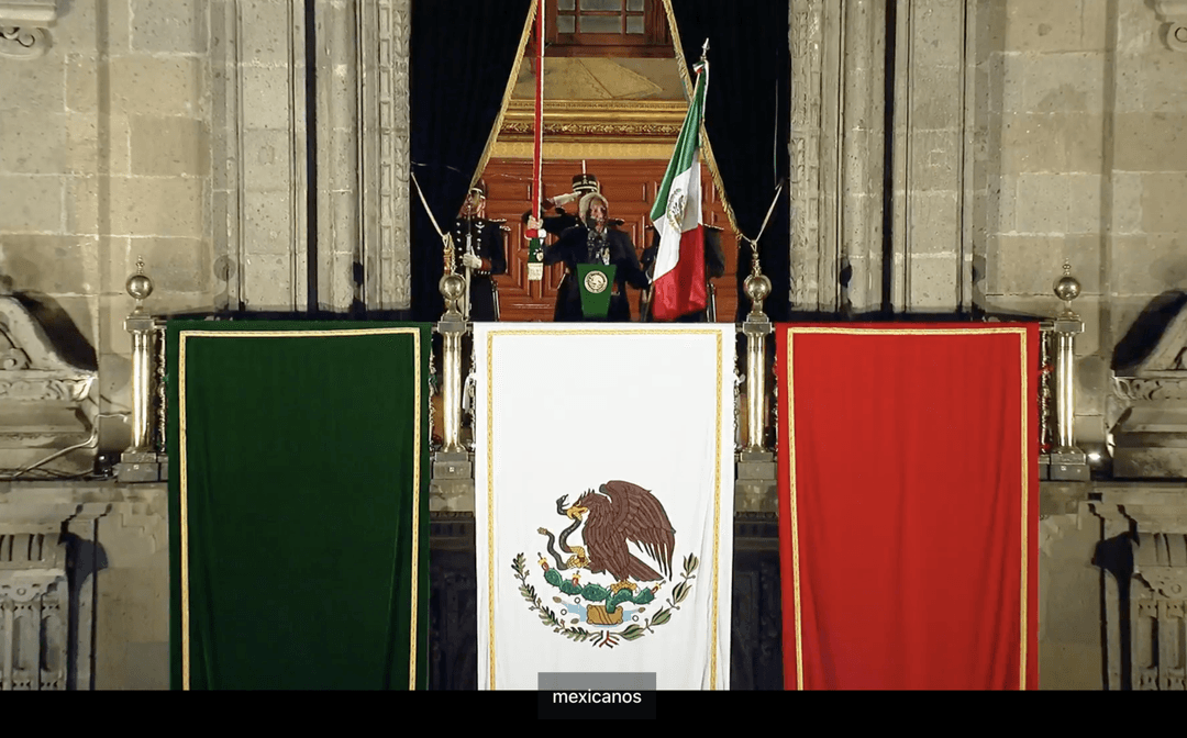 AMLO da su último grito de Independencia