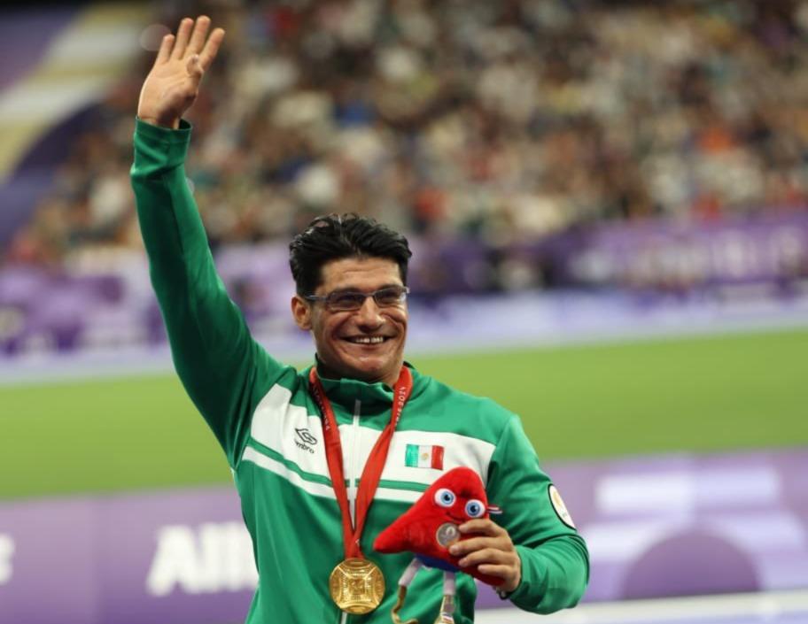 Juegos Paralímpicos: Medalla de oro de mexicano en natación y velocidad