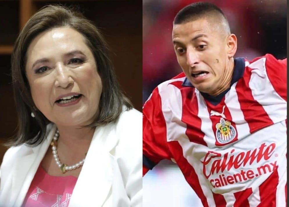 Chivas: Xóchitl Gálvez pide arresto para el Piojo Alvarado por lanzar barreno