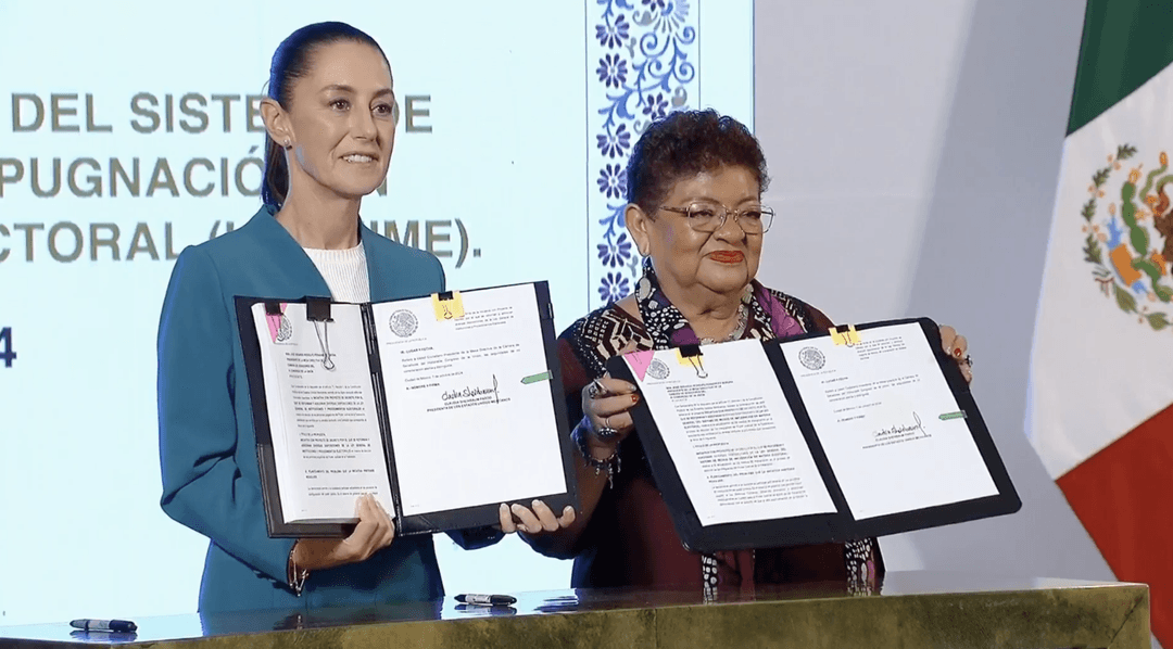 Claudia Sheinbaum envía iniciativas para las leyes secundarias de la reforma al Poder Judicial