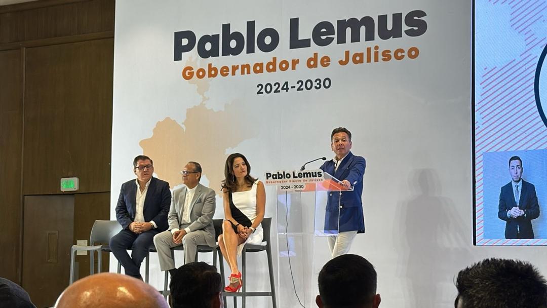 Pablo Lemus, Gobernador electo, presenta a su Gabinete 2024-2030