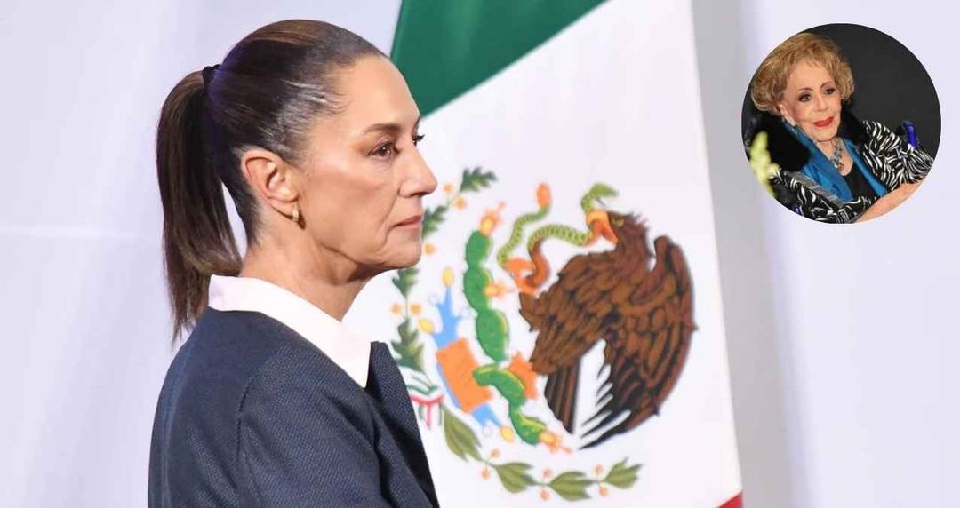 Claudia Sheinbaum lamenta muerte de Silvia Pinal