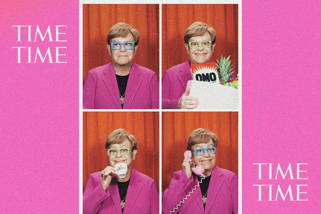 Elton John icono del año 2024 por la revista Time