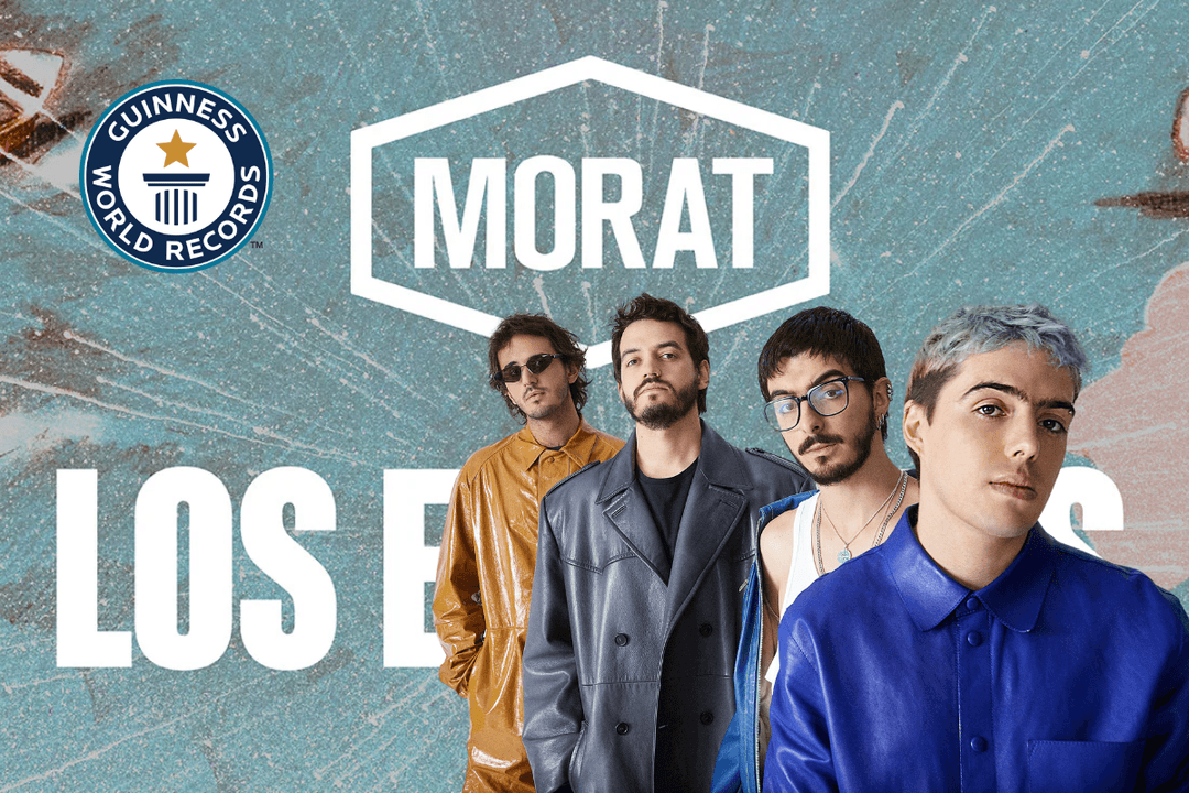 Morat logra un lleno total en el Estadio GNP Seguros y establece un nuevo récord guinness