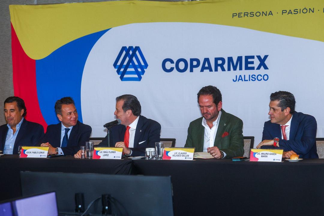 Pablo Lemus fortalece alianzas con Coparmex