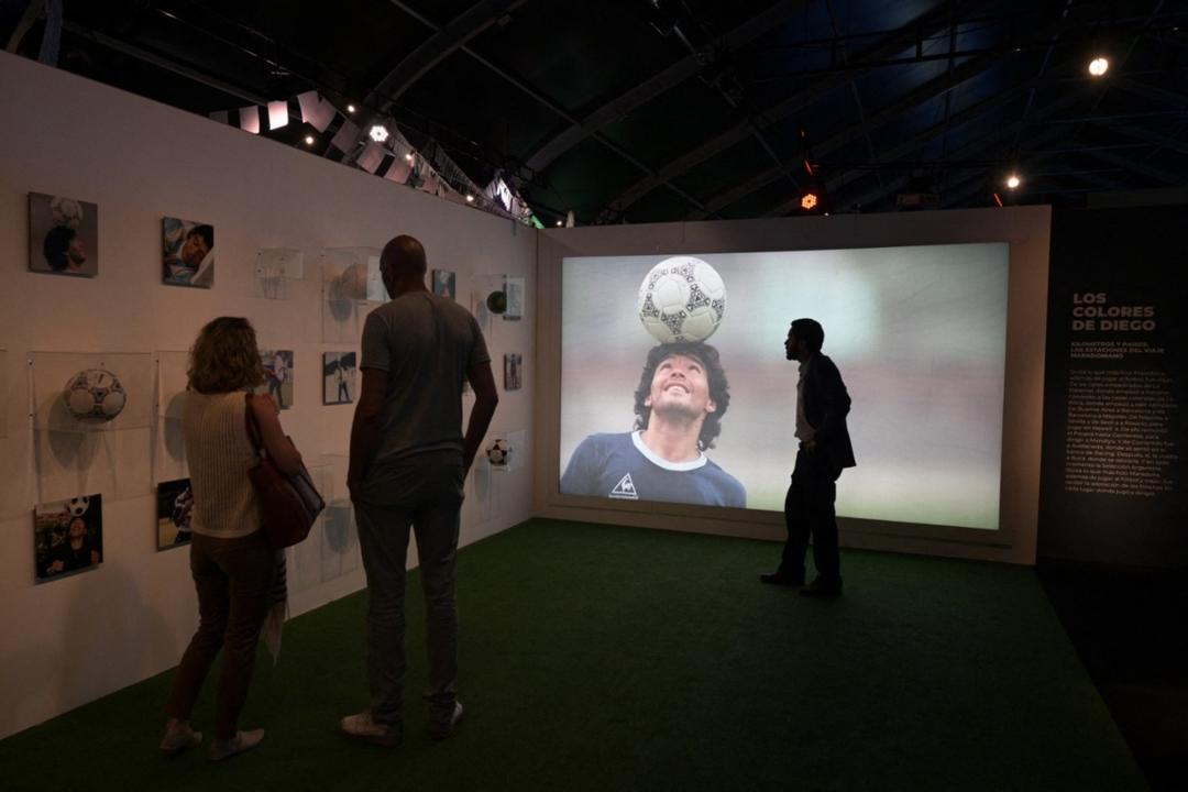 Maradona: Presentan ‘Diego eterno’ una exposición multimedia en homenajea al ídolo argentino