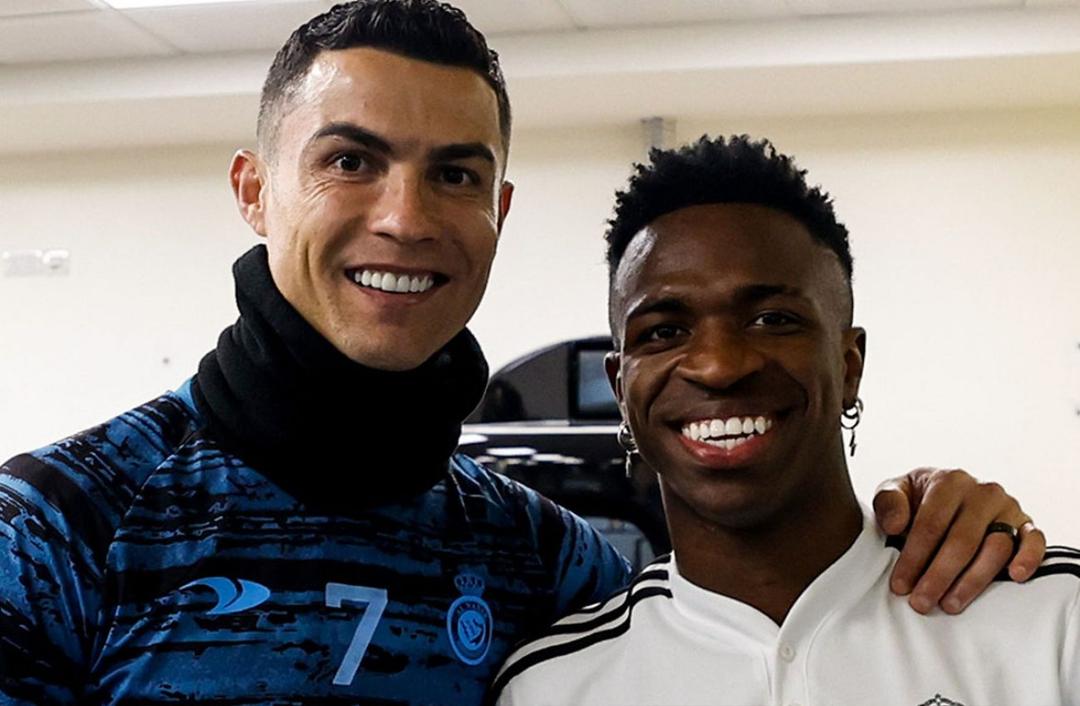 Cristiano Ronaldo considera que Vinicius Jr merecía ganar el Balón de Oro