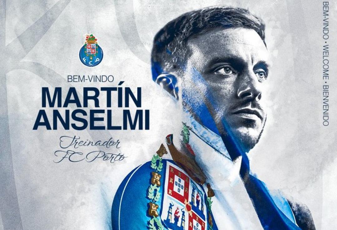 Martín Anselmi es oficialmente nuevo DT del Porto