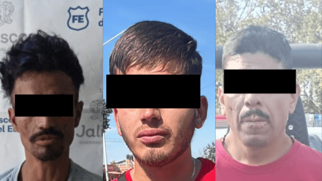Policía Metropolitana de Guadalajara detuvo a tres narcomenudistas