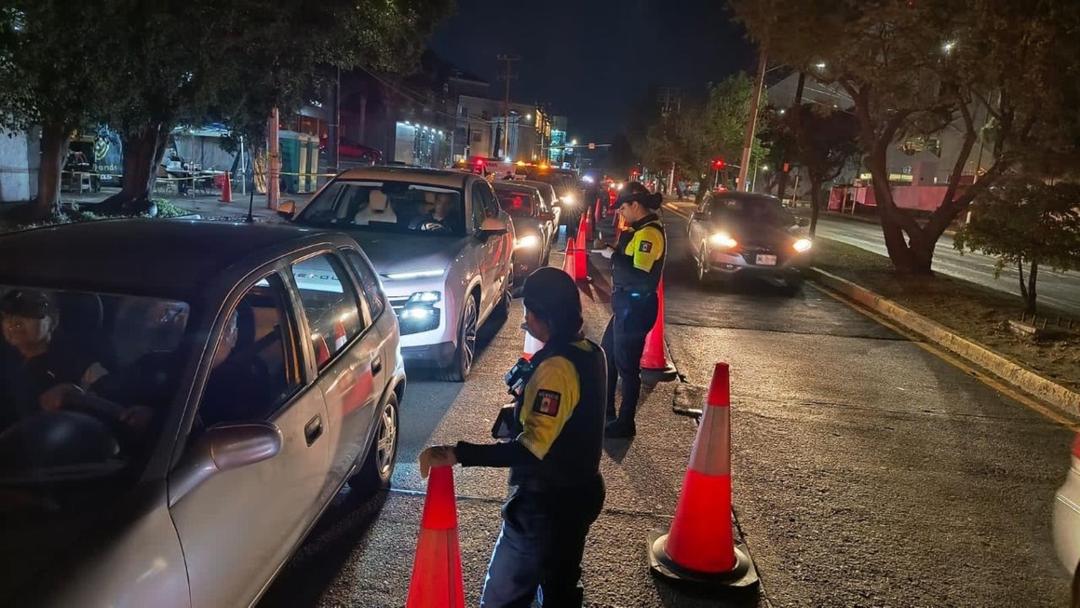 Alcoholímetro: Cuatro conductores inician Año Nuevo en el “torito” de ZMG