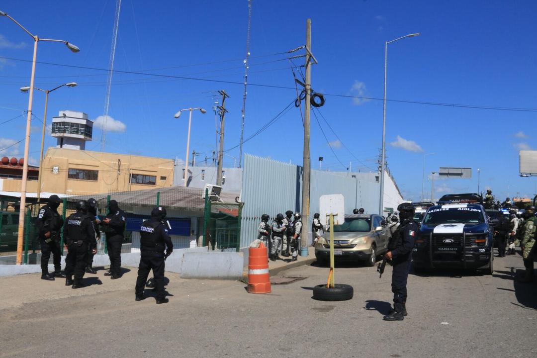 Tabasco: Motín en penal deja 7 muertos