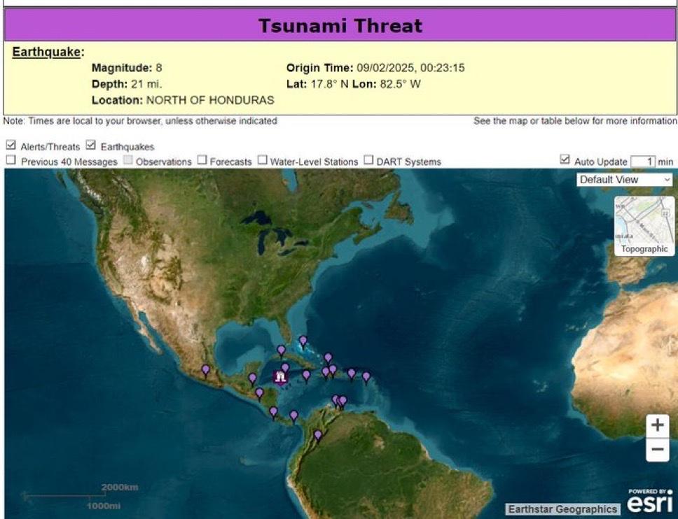 Temblor hoy; se registra Sismo en la Riviera Maya