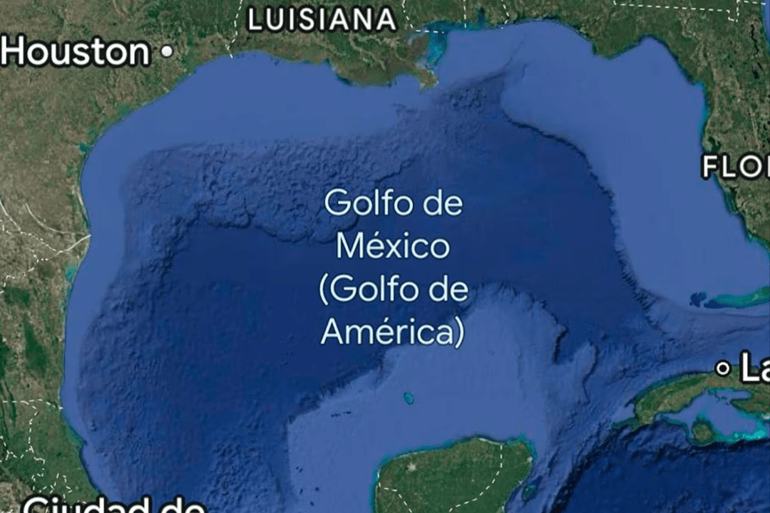 Golfo de México ya se llama Golfo de América en Google Maps