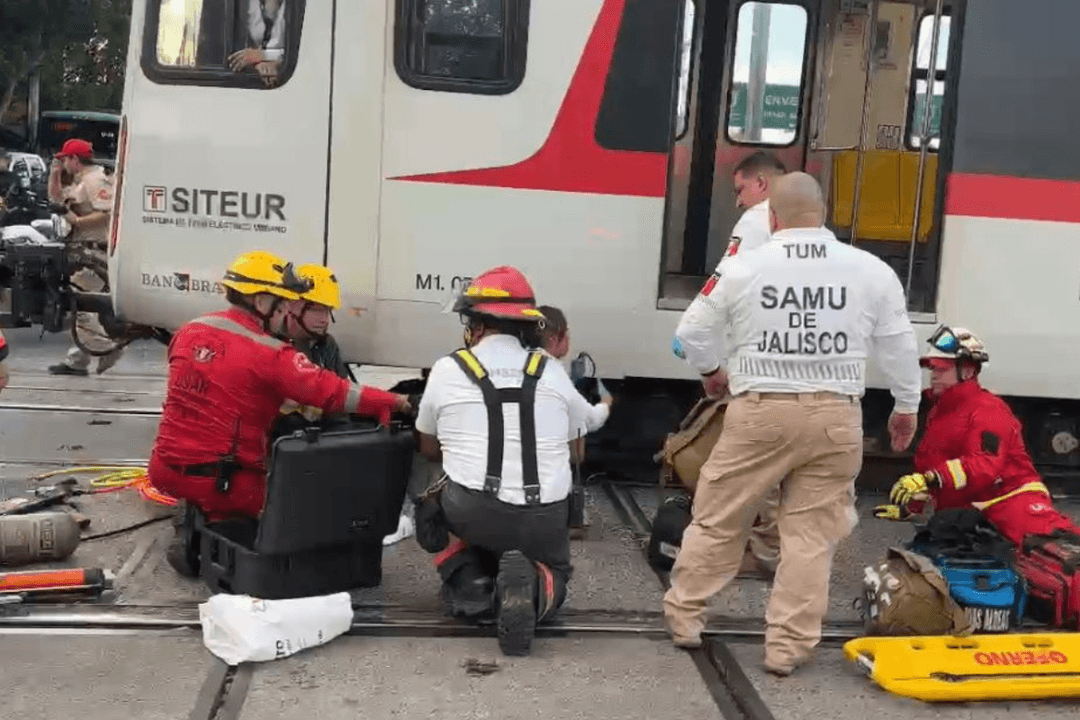 Guadalajara: Hombre muere arrollado en la estación Atemajac del Tren Ligero