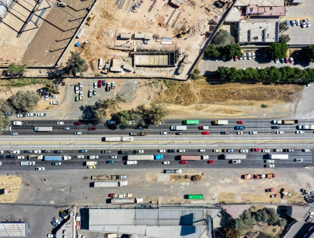 Periférico Sur: Inicia construcción de carriles laterales en la vía