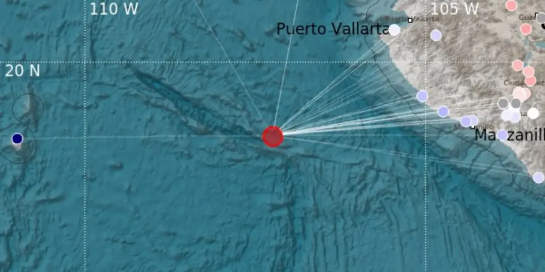 Temblor hoy: Se registra fuerte sismo en Cihuatlán