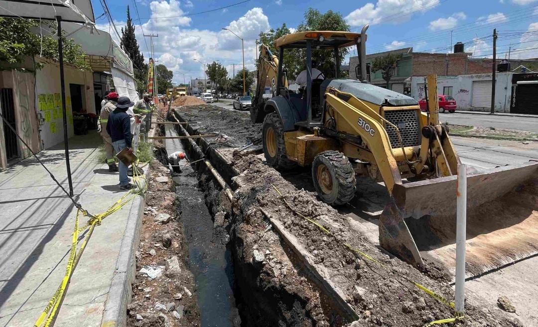 Aguascalientes: Rehabilitan alcantarillado en Pilar Blanco