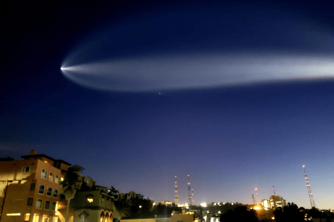 Falcon 9 sorprende a residentes de Tijuana y Mexicali