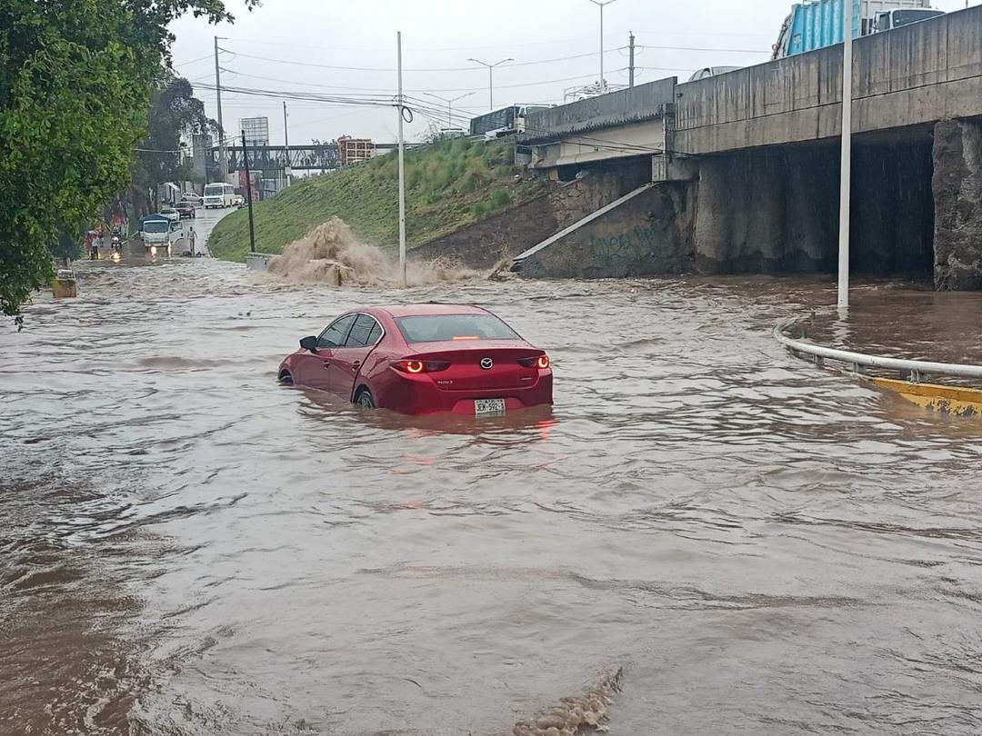 Lluvias en ZMG: Puntos de inundación de este 24 de junio