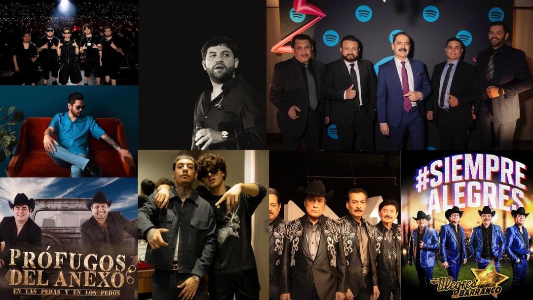 Narcocorridos: Los 10 cantantes y grupos con multas de castigo