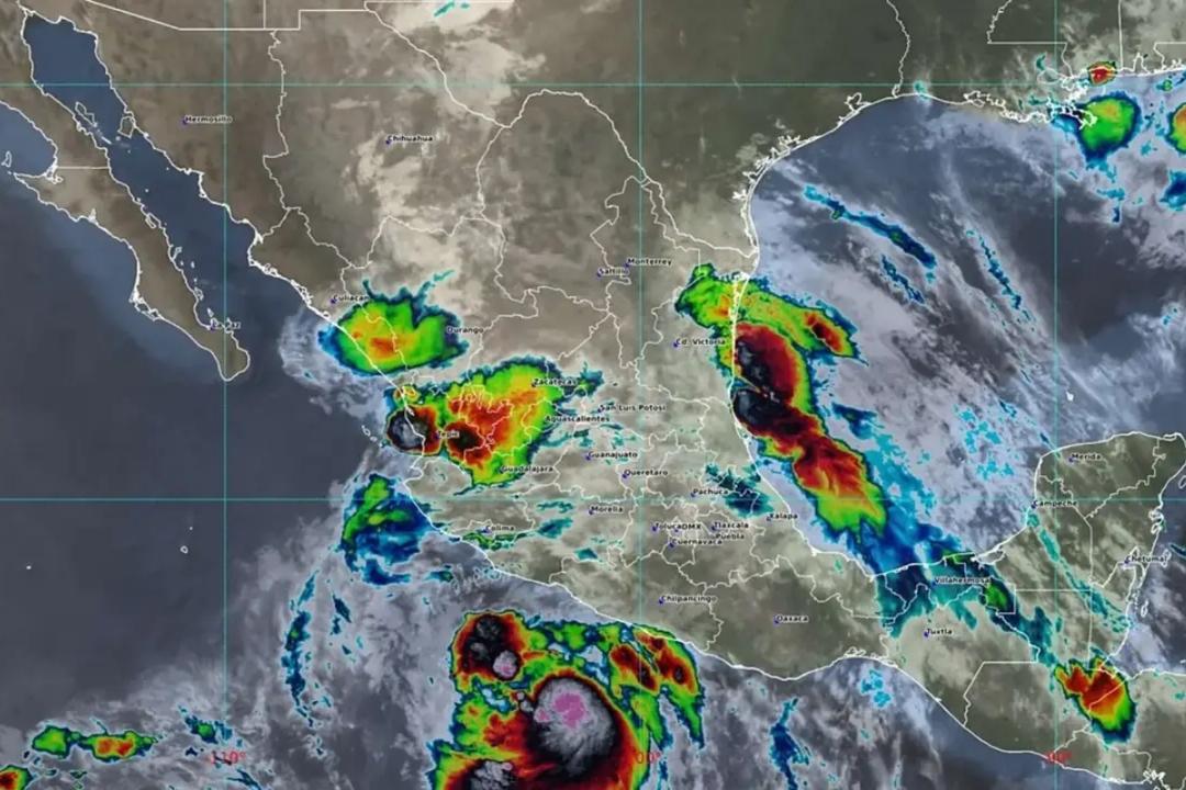 Tormenta Tropical Flossie generará tormentas en Jalisco