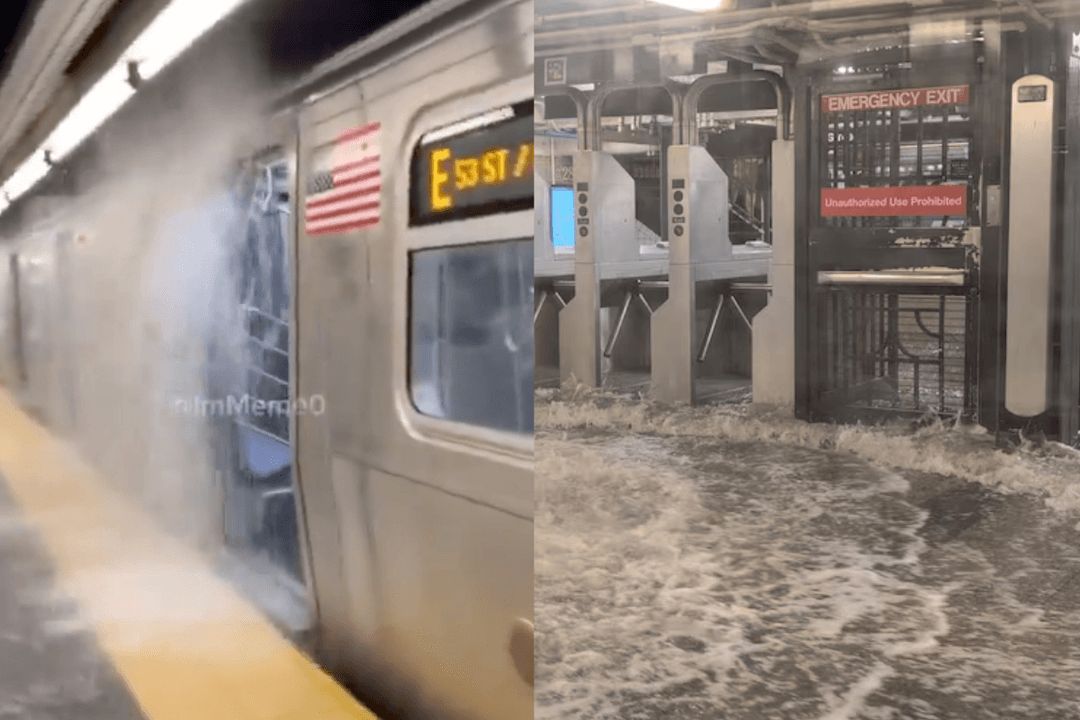 Nueva York: Lluvias intensas inundan estaciones del metro; mira las imágenes