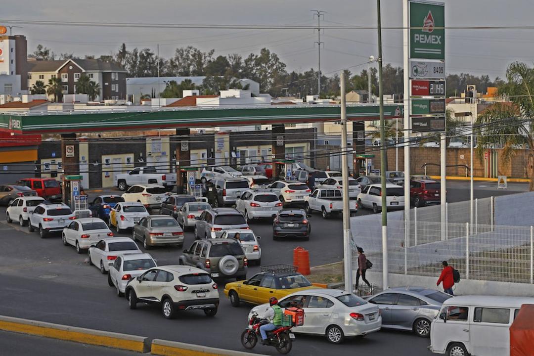 Desabasto de gasolina en México afecta estos estados