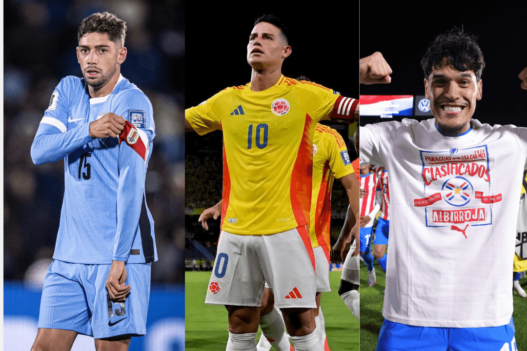 Mundial 2026: Uruguay, Colombia y Paraguay aseguran su boleto