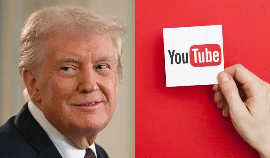 YouTube pagará 22 MDD a Trump por demanda del 2021