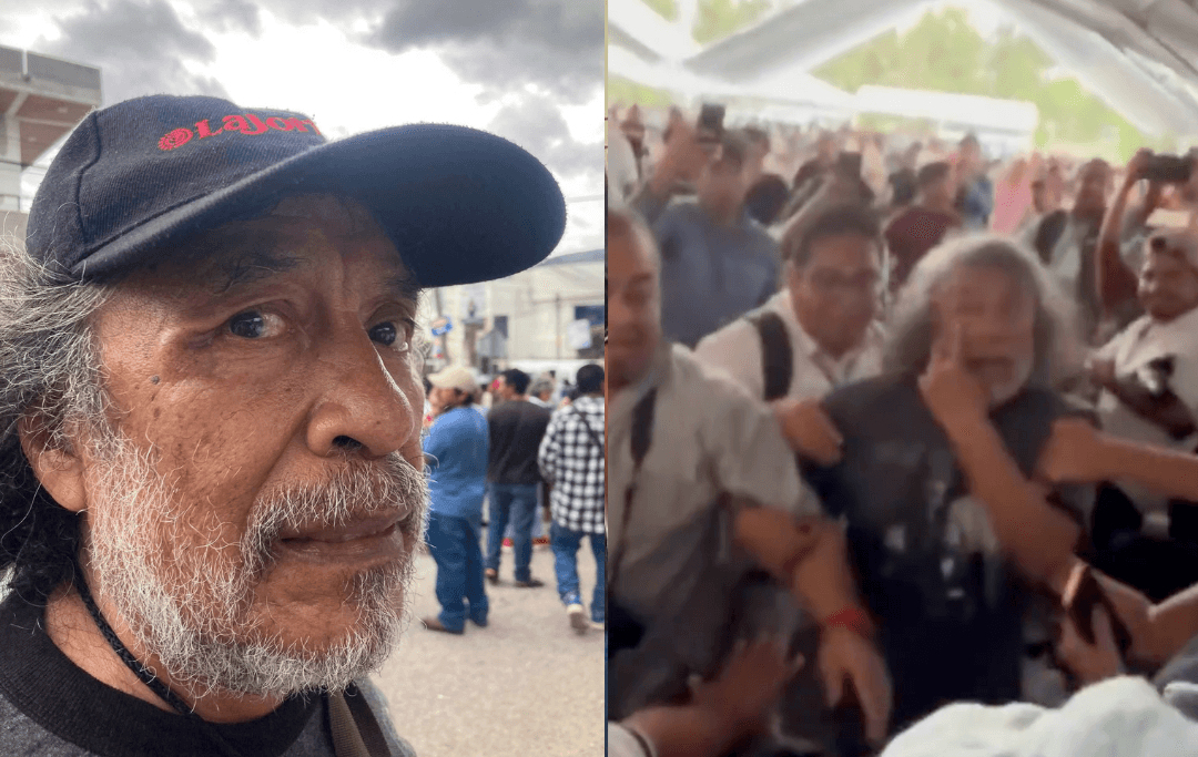 Seguridad de Sheinbaum agrede a periodista; presidencia se disculpa