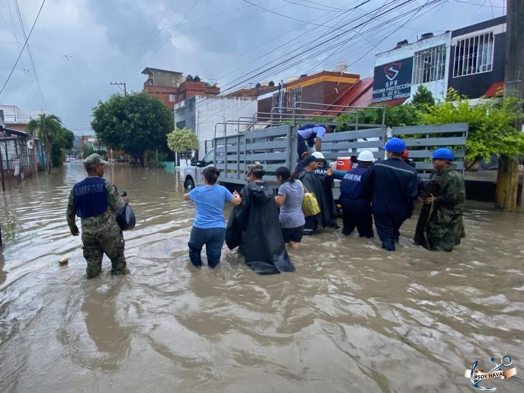 Lluvia en centro de México deja 37 muertos