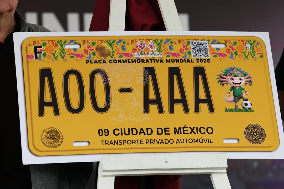 CDMX: Lanzarán placas conmemorativas del Mundial 2026