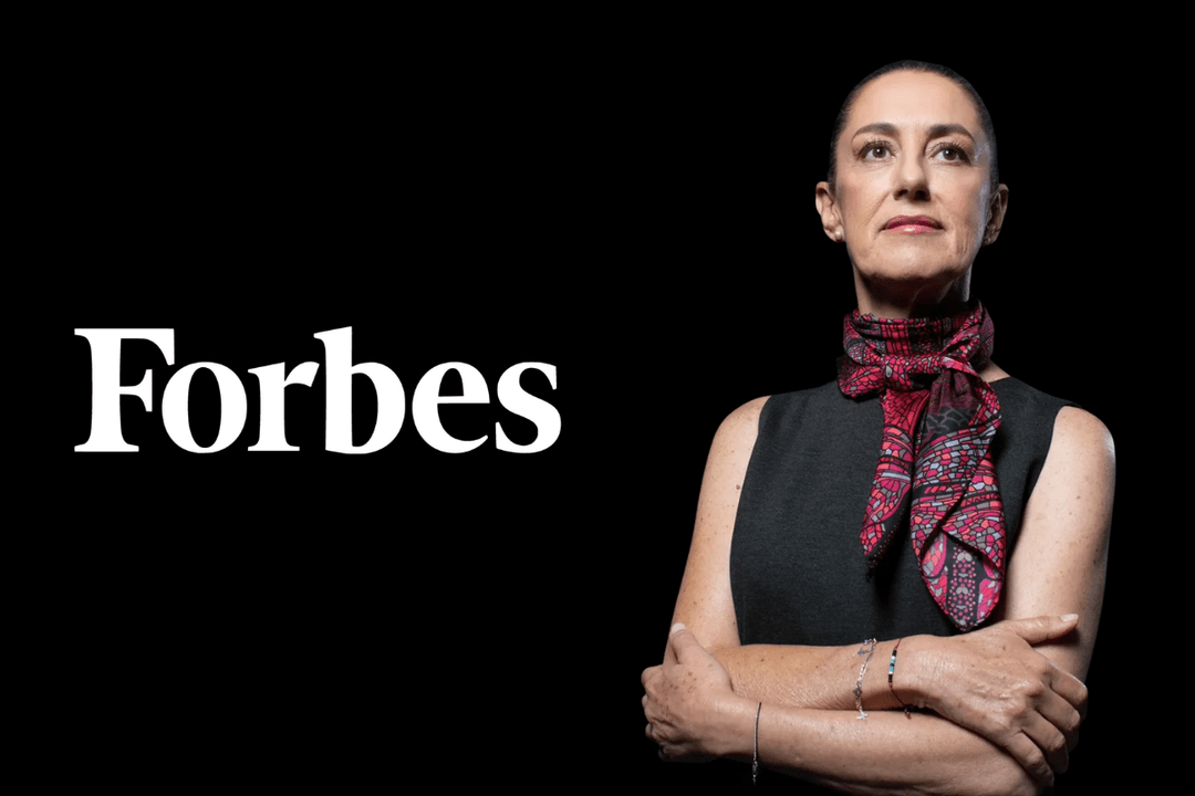 Sheinbaum es la quinta mujer más poderosa del mundo: Forbes