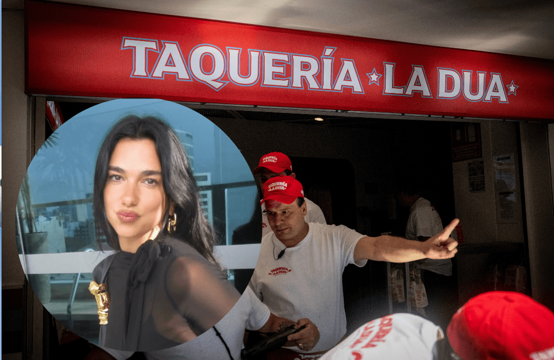 Dua Lipa: Taquería mexicana con temática de la cantante es un éxito
