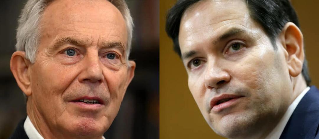 Trump designa a Marco Rubio y Tony Blair para el “consejo de paz” en Gaza