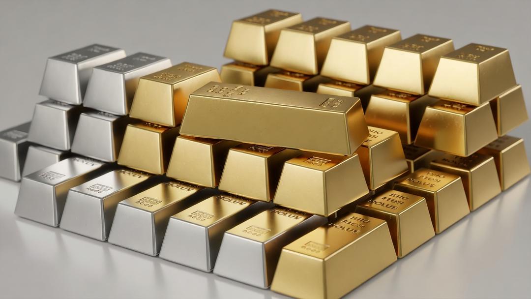 Oro y plata: Reportan precios históricos de las materias primas