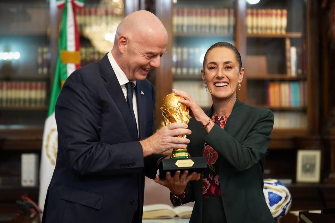 Infantino se dice ‘tranquilo’ con México como sede del Mundial