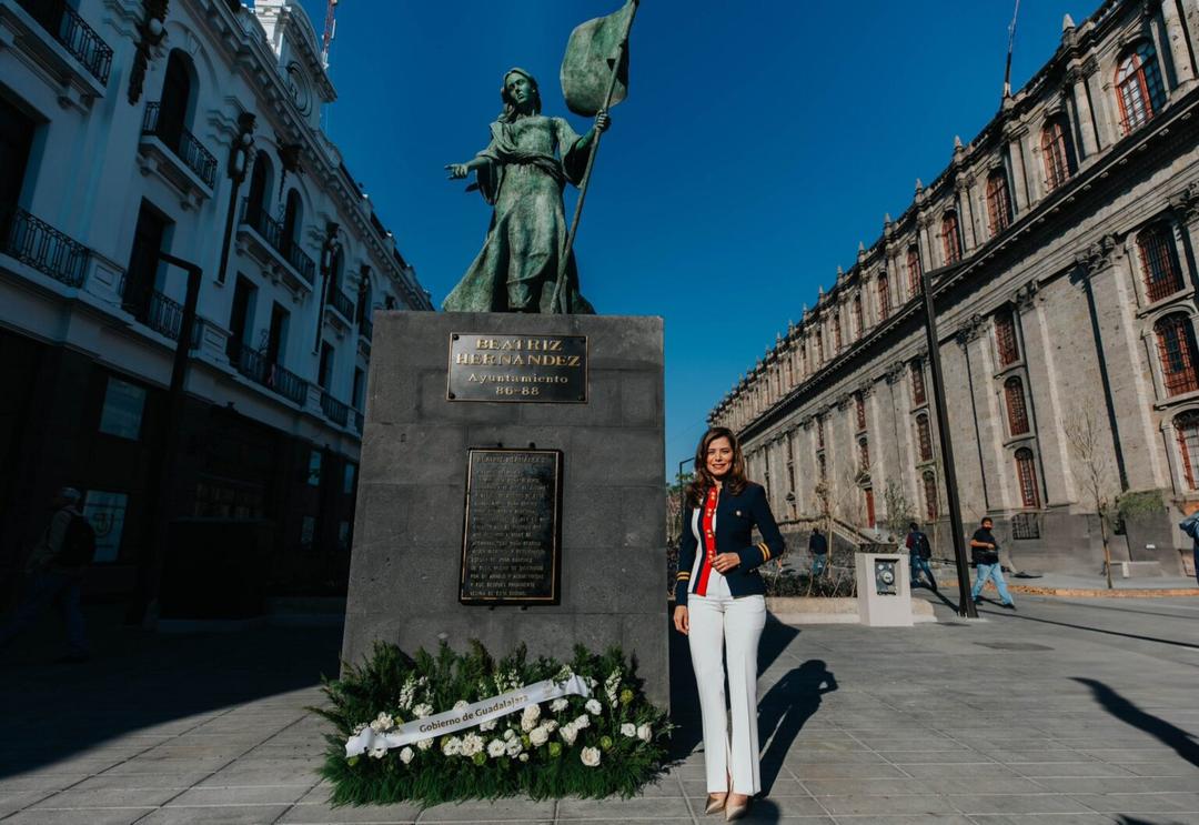 Vero Delgadillo encabeza festejos del 484 aniversario de Guadalajara