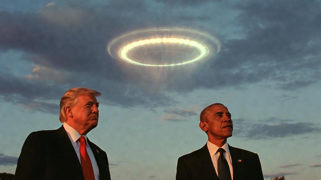 Trump asegura que Obama dio información clasificada sobre extraterrestres