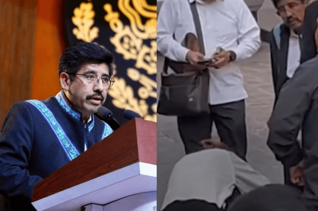 Hugo Aguilar aclara video de colaboradores limpiando sus zapatos