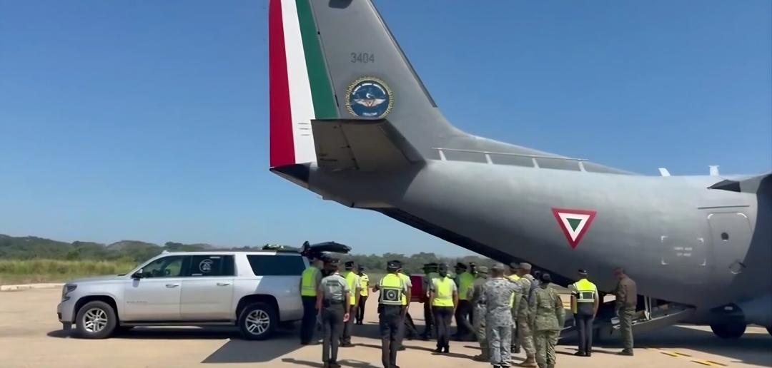 El Mencho: Así llegaron los cuerpos de los militares caídos
