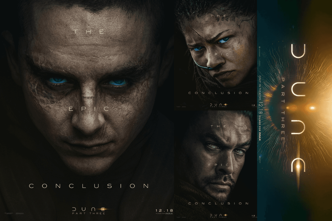 Dune 3 primeros pósters; llega tráiler este 17 de marzo