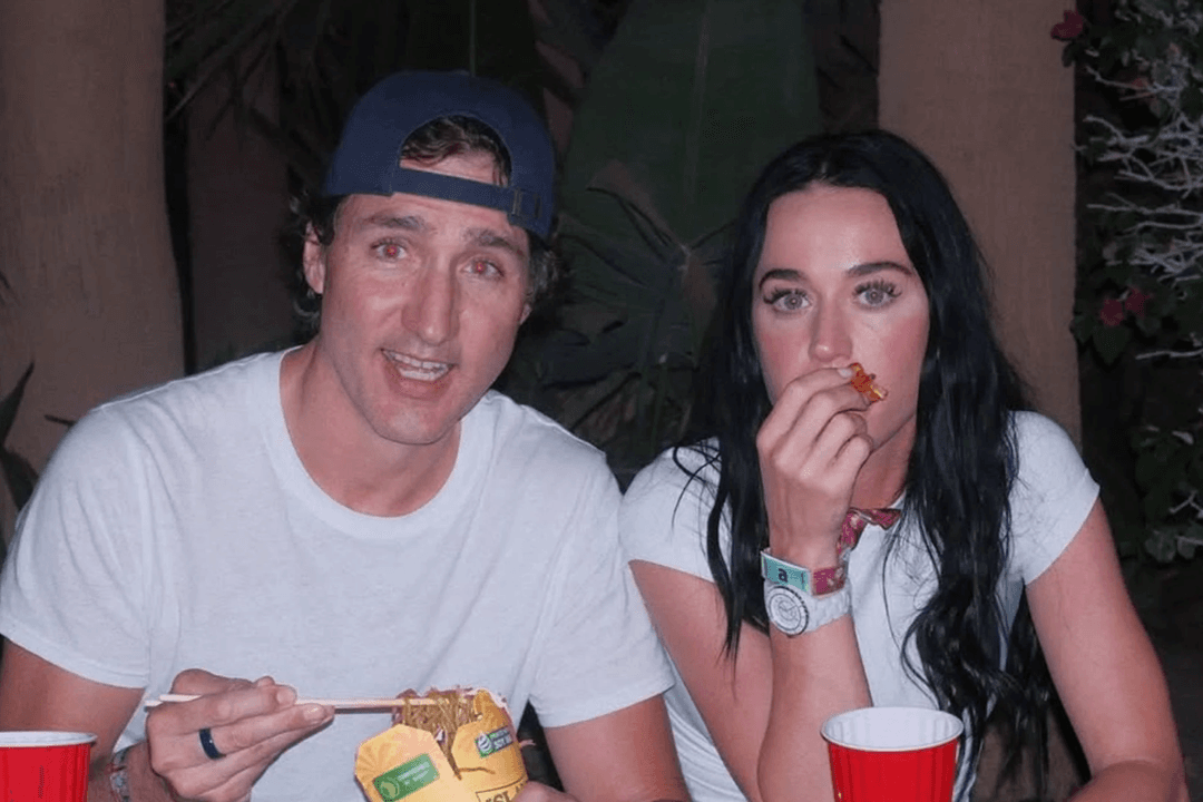 Katy Perry sorprende en Coachella junto a Justin Trudeau